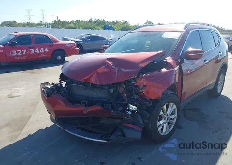 2015 Nissan Rogue Sv z USA, uszkodzony, nr VIN 5N1AT2MTXFC897035